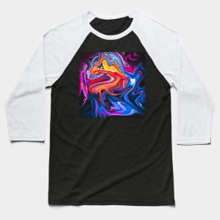 Abstraction Baseball T-Shirt